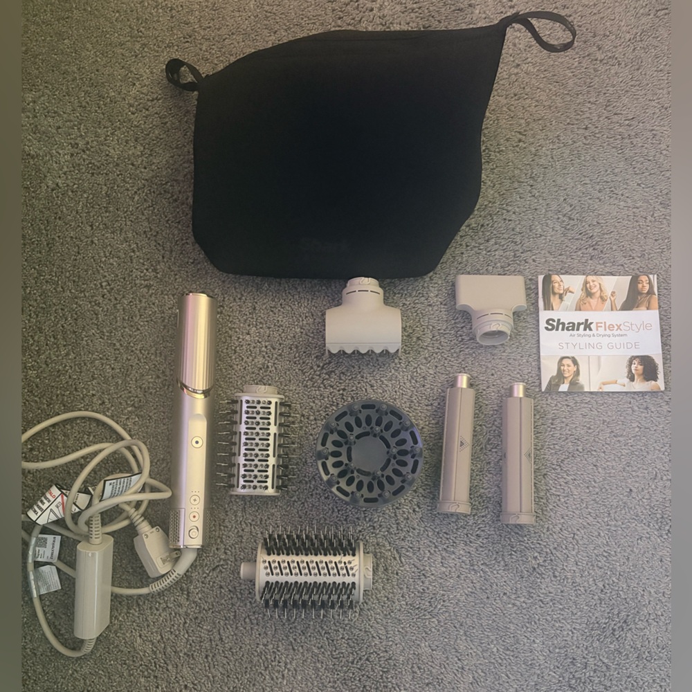 Shark FlexStyle 5-in-1 Hot Air Brush - Rose Gold